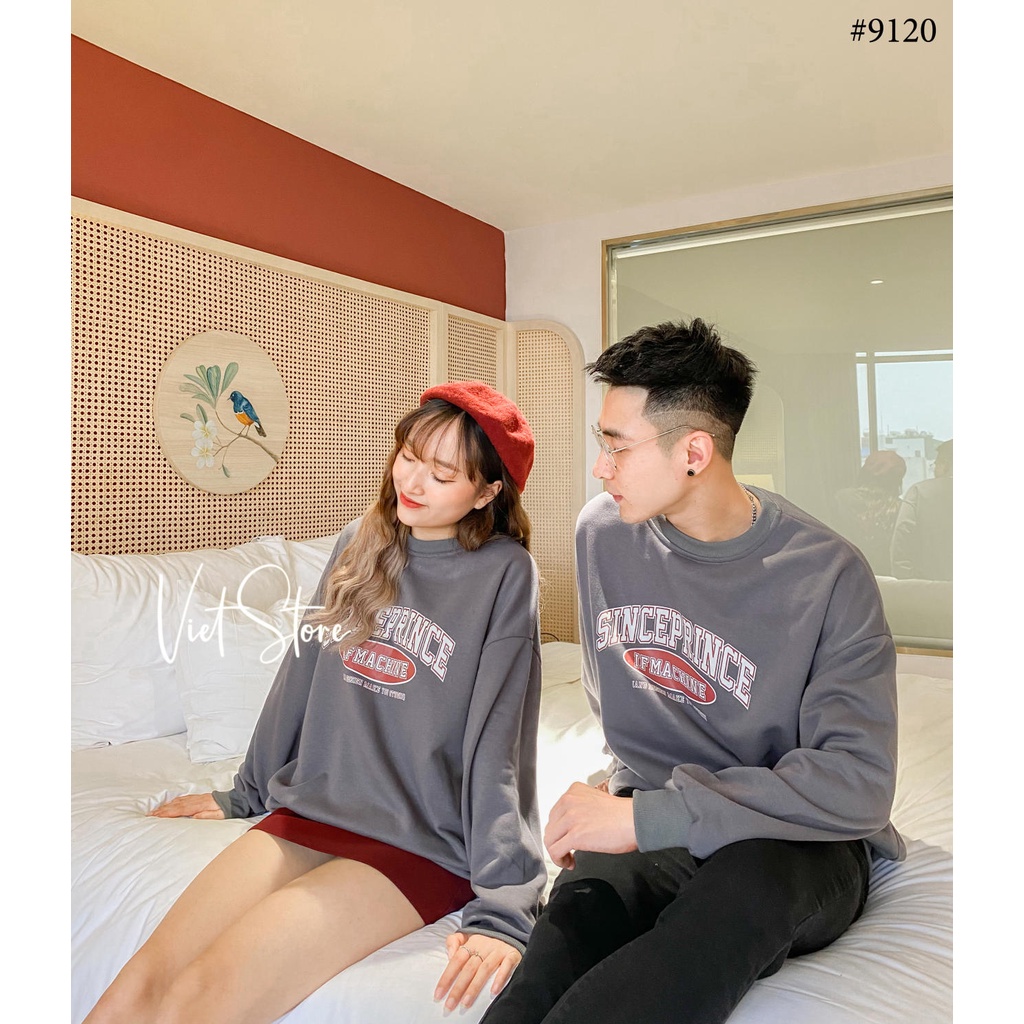 ÁO NỈ CỔ TRÒN NAM NỮ MY 9120 VIET STORE | BigBuy360 - bigbuy360.vn