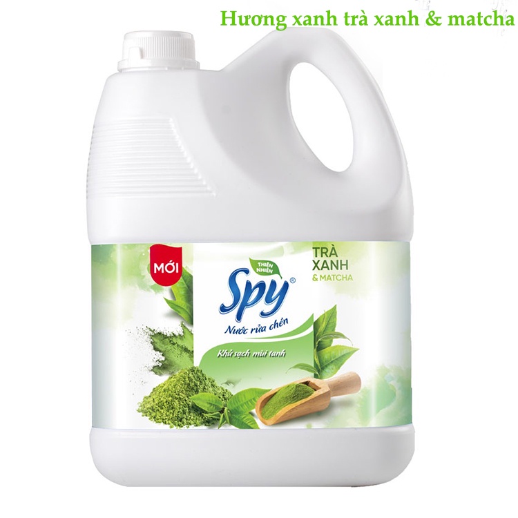 Nước rửa chén, Nước rửa bát SPY dung tích 3600ml mã SP000091