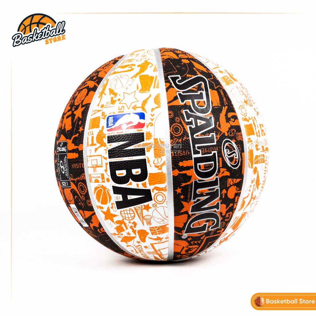 Quả bóng rổ Spalding NBA GRAFFITI | mã 73-722Z (Outdoor)
