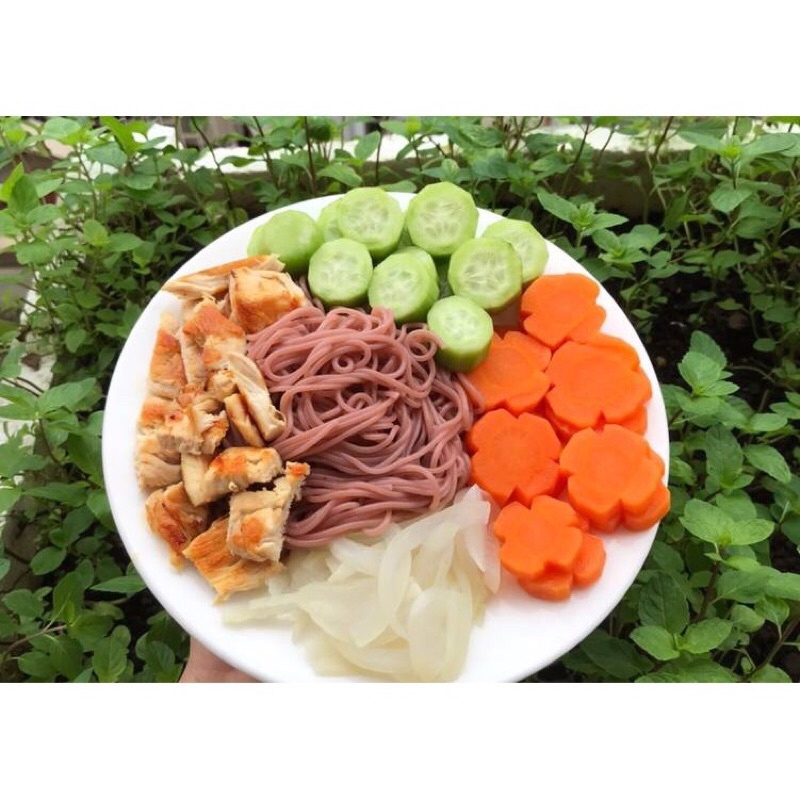Combo bún phở gạo lứt 100% nguyên cám loại đặc biệt Eatclean