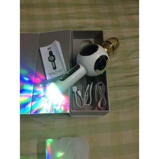 [CỰC SHOCK] Micro Karaoke M8 Có Đèn Led