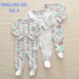 Set 3 Body liền chân Mamas & Papas