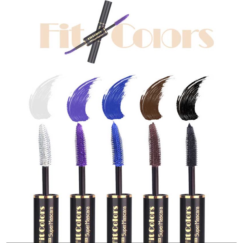 Mascara Hai Đầu Khô Nhanh Chống Nước Chống Nhòe Lâu Trôi 5 Màu Tùy Chọn