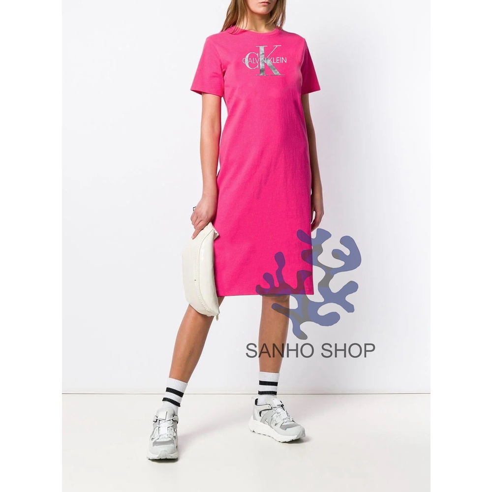 Đầm Calvin klein Monogram Logo T-Shirt