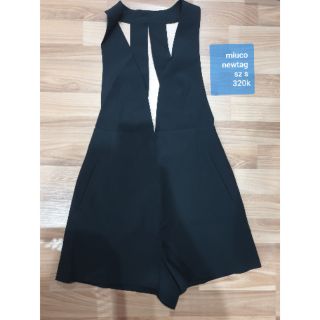 Yếm Miuco size S newtag màu đen chính hãng