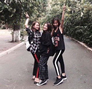 QUẦN LINES UNISEX [Hình Thật]