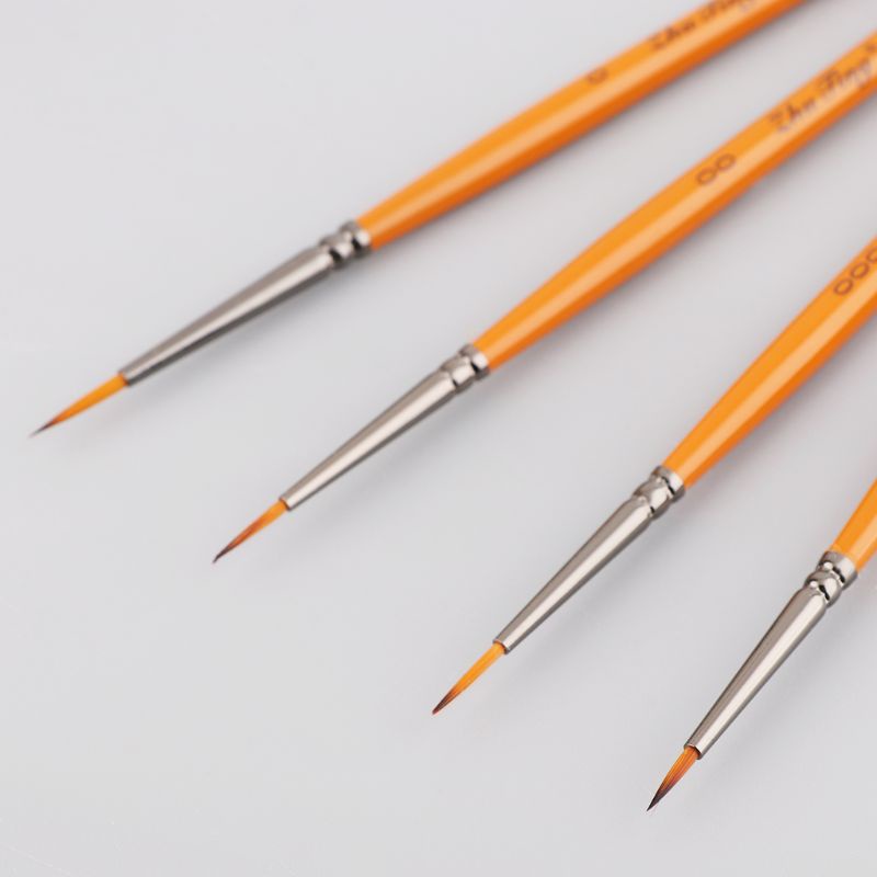 Set 10 Bút Vẽ Tranh Đầu Móc Mảnh Chất Liệu Nylon