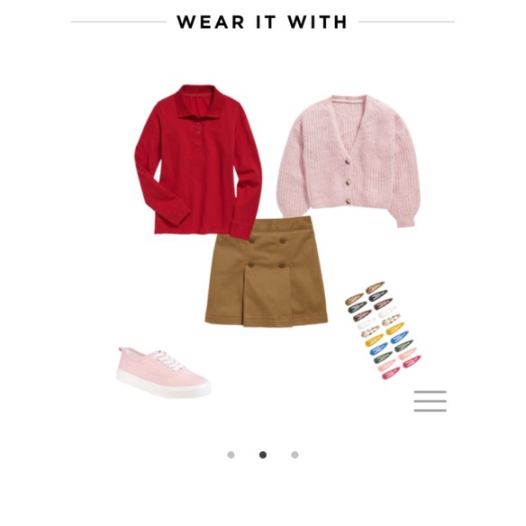 Áo onavy polo dài tay bé gái 5y-18y lỗi không có cúc