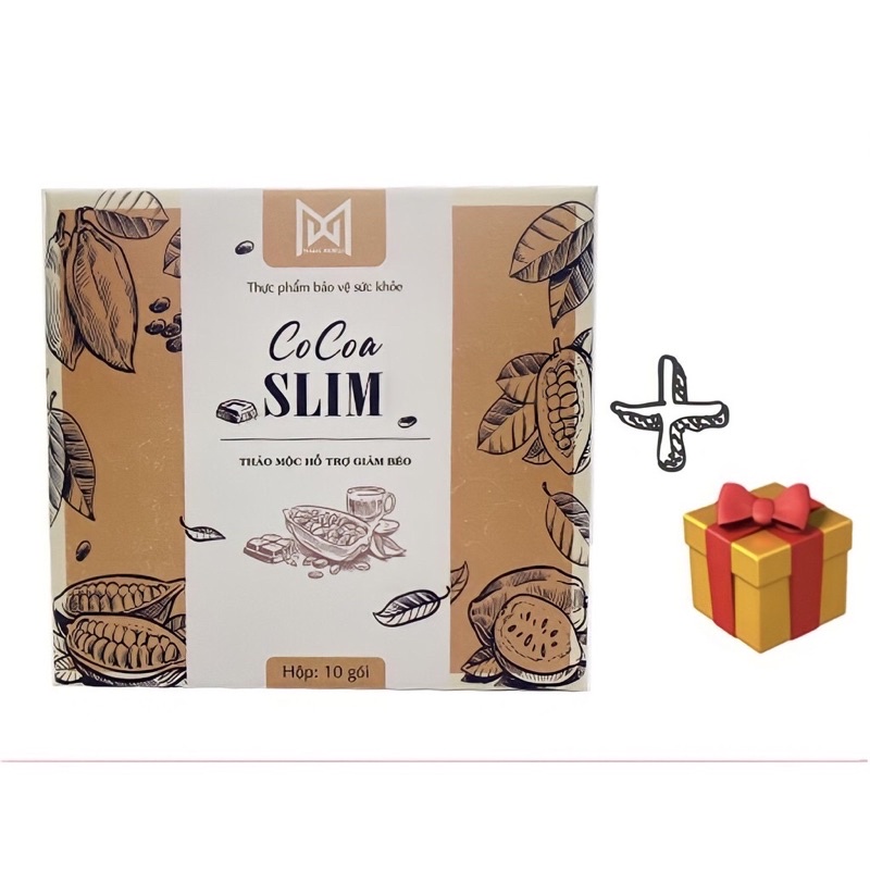 GIẢM CÂN COCOA SLIM HỘP 10GÓI