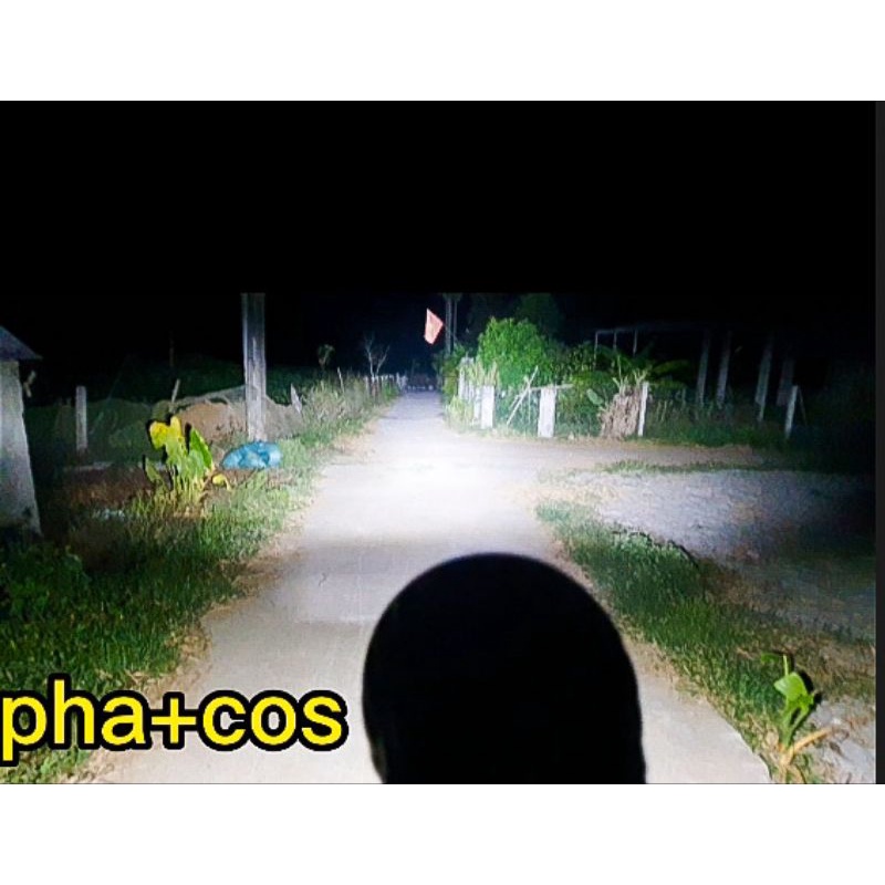 Đèn trợ sáng biled chônhs chói cho xe máy ,ô tô công suất cao pha cos 80w xa và rộng mạnh nhất hiện tại