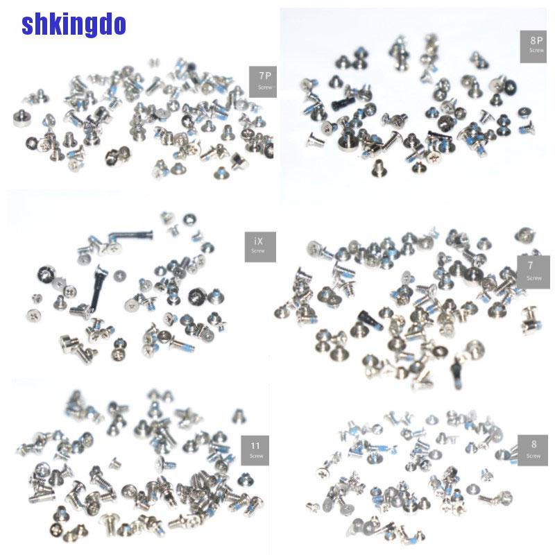 Bộ ốc vít sửa chữa điện thoại iPhone 7/8 7/8+ X/XS/XR/XSMax/11/11pro/11Pro max