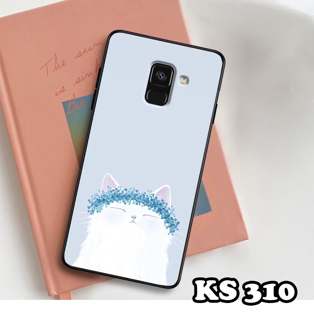 Ốp lưng Samsung A8 2018 - A8 Plus - A8 Star - Ốp Samsung in hình LoveCat - Chất liệu TPU siêu bền