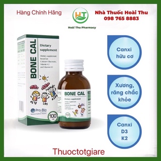 [ Kèm quà tặng ] Bone Cal - Bổ sung Canxi cho bé