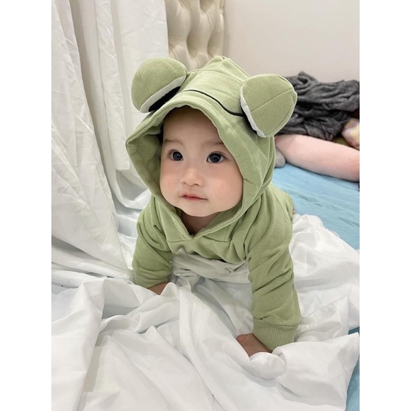 Bộ body cho bé hình chú ếch thỏ gà hàng quảng châu