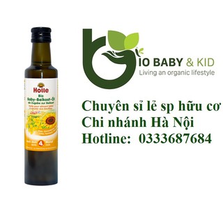 Dầu ăn dặm hữu cơ Holle 250ml