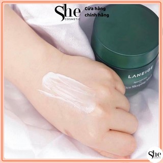 Mặt Nạ Ngủ Dưỡng Ẩm Tăng Cường Hàng Rào Bảo Vệ Da Khỏe Mạnh Laneige Cica Sleeping Mask 60ml