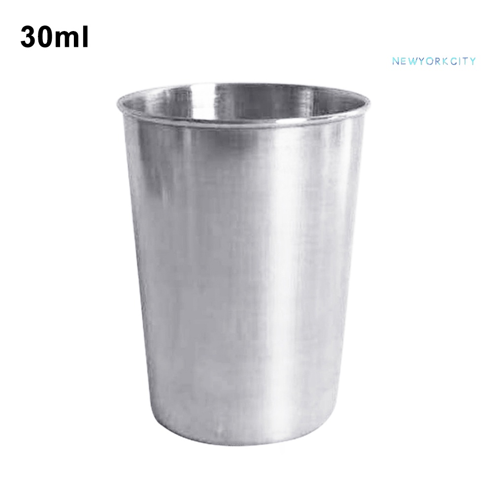 Cốc Uống Nước Bằng Thép Không Gỉ NYC 30/70/180/320ml