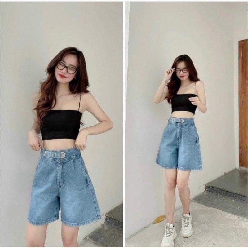 QUẦN JEAN NGỐ LƯNG CAO HAI TÚI TRƯỚC, CHẤT LIỆU BÒ CAO CẤP TIQI JEAN1988