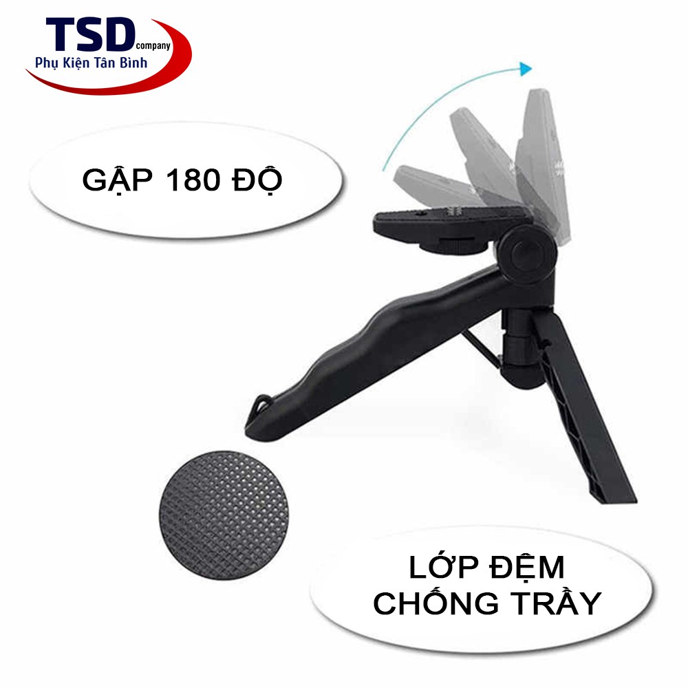 Tripod Mini Cho Điện Thoại, Máy Ảnh Kiêm Giá Đỡ Điện Thoại Xem Phim - TRIPOD BEAUTY LEGS