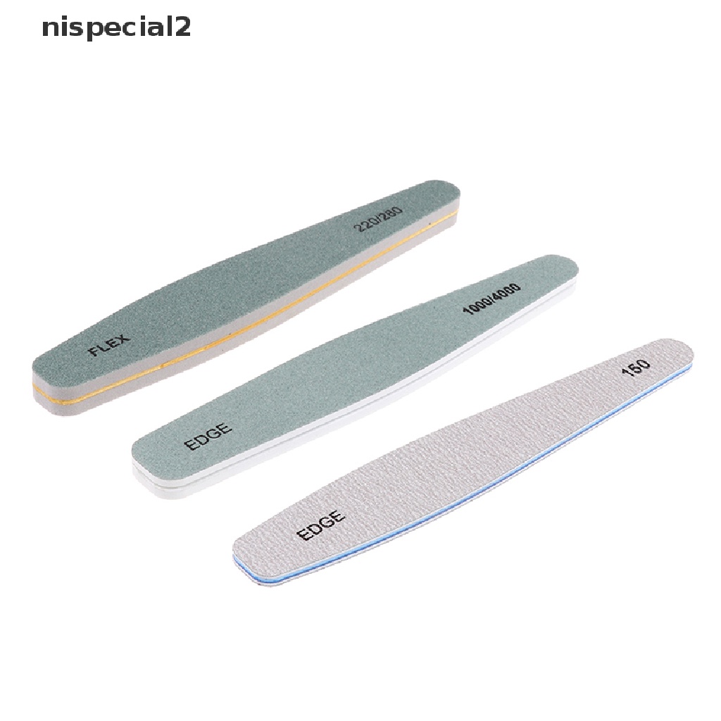 [nispecial2] 1Pcs Diamond Nail File Blocks Sponge Nail Polish Buffing Sanding Buffer Files [new]