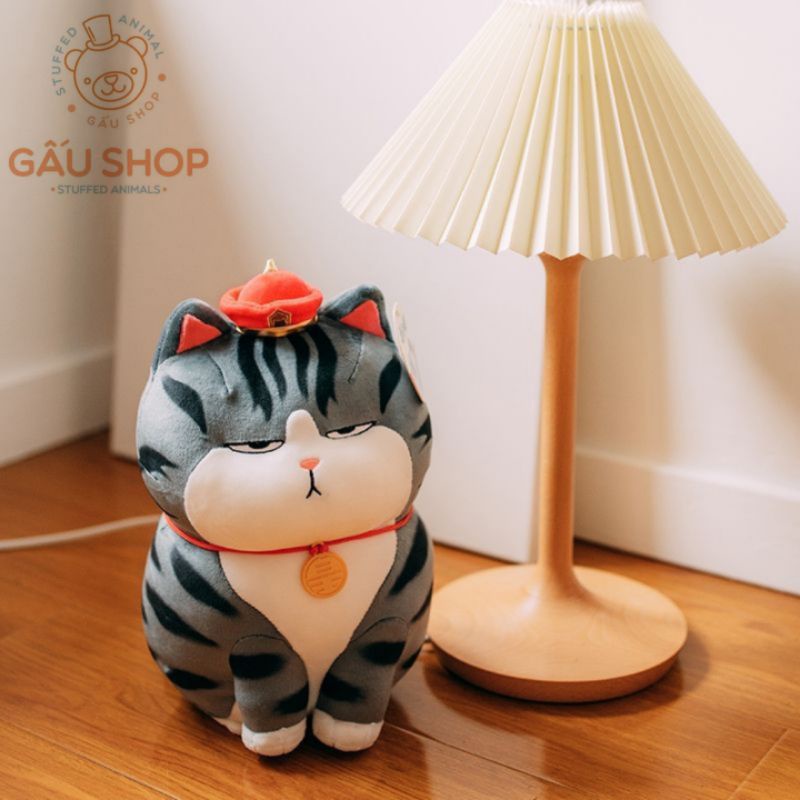 Gấu bông ❤️ Mèo hoàng thượng chân nhỏ ❤️ hàng nhập cao cấp ko tính lố size ăn gian đuôi FREE SHIP &amp; FREE GÓI QUÀ