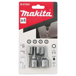 Bộ tuýp vặn ốc 4 cái makita-b-57554