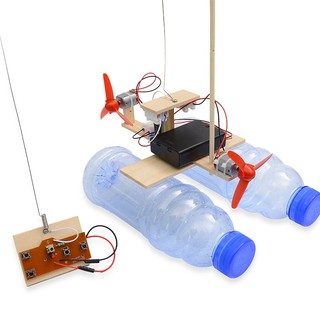 BỘ ĐỒ CHƠI KHOA HỌC TỰ LÀM TÀU CHẠY TRÊN MẶT NƯỚC DDIEUF KHIỂN TỪ XA BẰNG GỖ - DIY WOOD STEAM