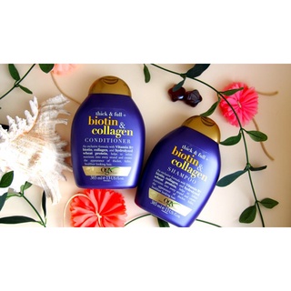 COMBO GỘI XẢ BIOTIN TÍM OGX 385ML