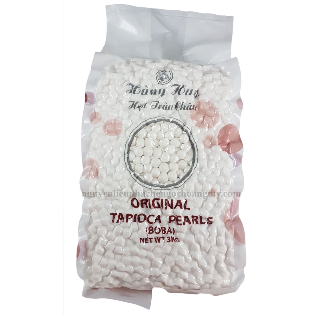 Trân châu Hàng Huy - túi 500g tách lẻ từ túi 3kg