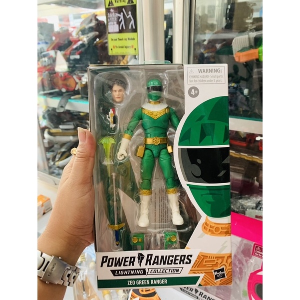 Đồ chơi siêu nhân Mô hình Power Ranger Lightning ZEO RANGER Hasbro