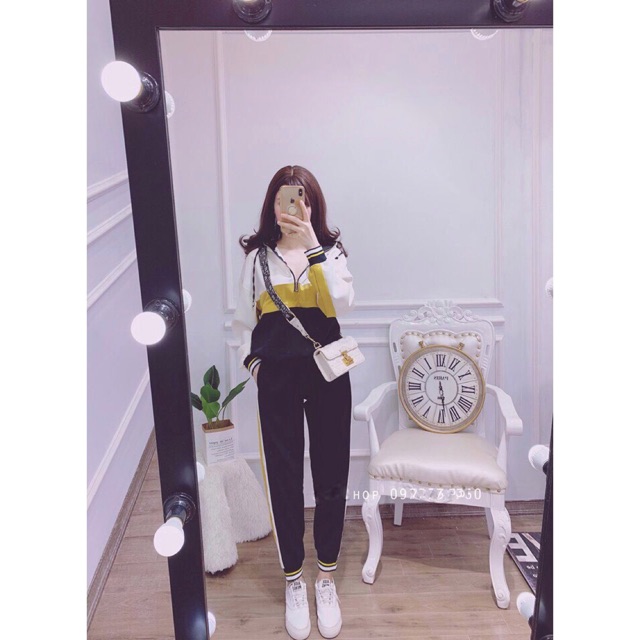  [Nhập mã WA12150 giảm 20k đơn 150k]-BỘ THỂ THAO THU ĐÔNG NỮ CHẤT UMI | BigBuy360 - bigbuy360.vn