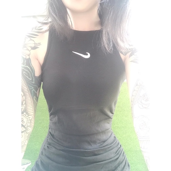 Váy body ôm dáng dài qua gối fom ba lỗ thanh lí