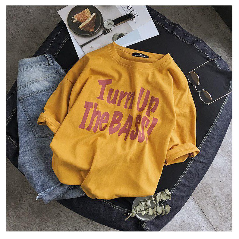 áo thun from rộng nam nữ