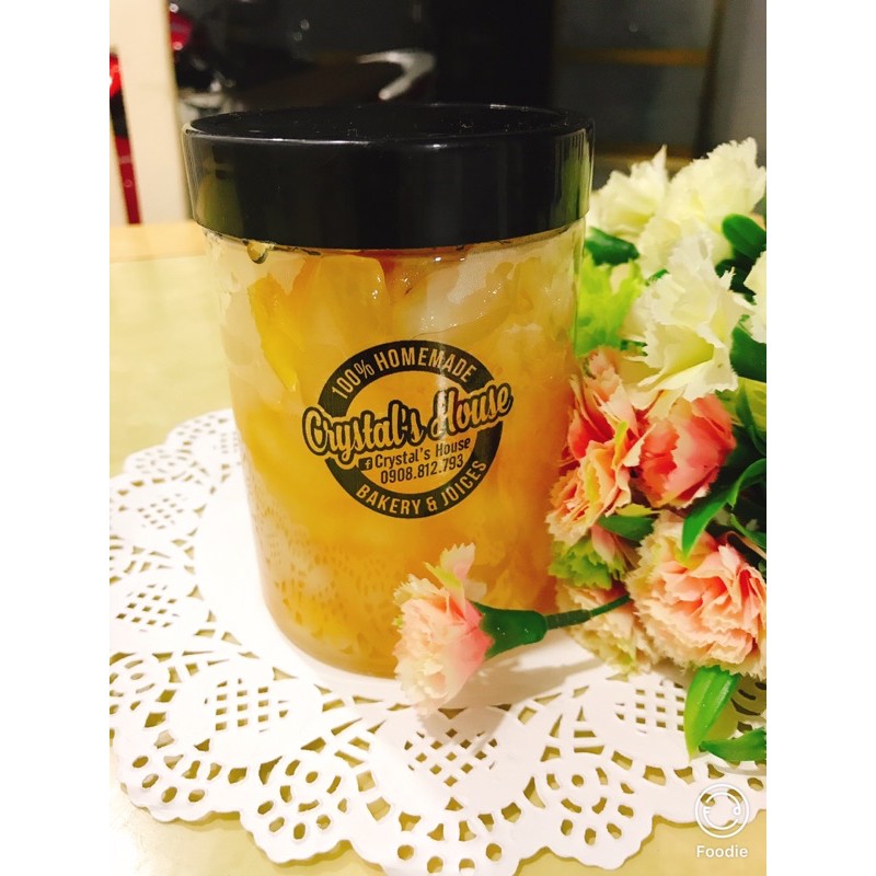 Hạt Đác Rim Thơm ,Gừng và Đường Phèn (700g)-Đặc biệt không chất bảo quản và phụ gia.