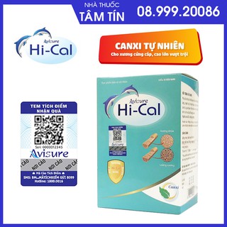 ( Tích điểm nhận quà ) HI-CAL Avisure Canxi Nano tự nhiên cho mẹ bầu (Hộp 60 Viên)