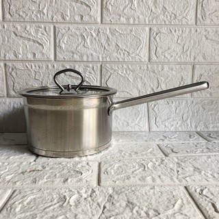Quánh inox 304. size 14cm-16cm-18cm.