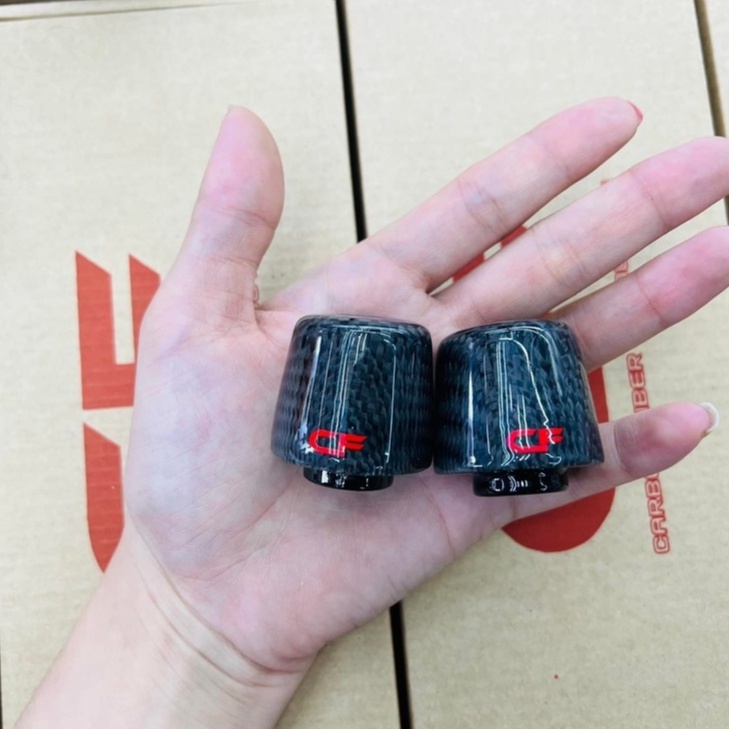 Gù Carbon fiber chống rung, đầm tay lái 01 cặp