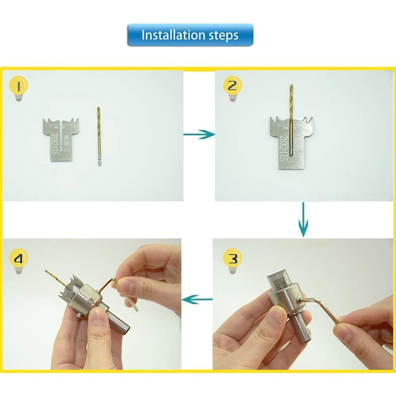 Bộ 30 Mũi Khoan Vòng Gỗ 16-21Mm