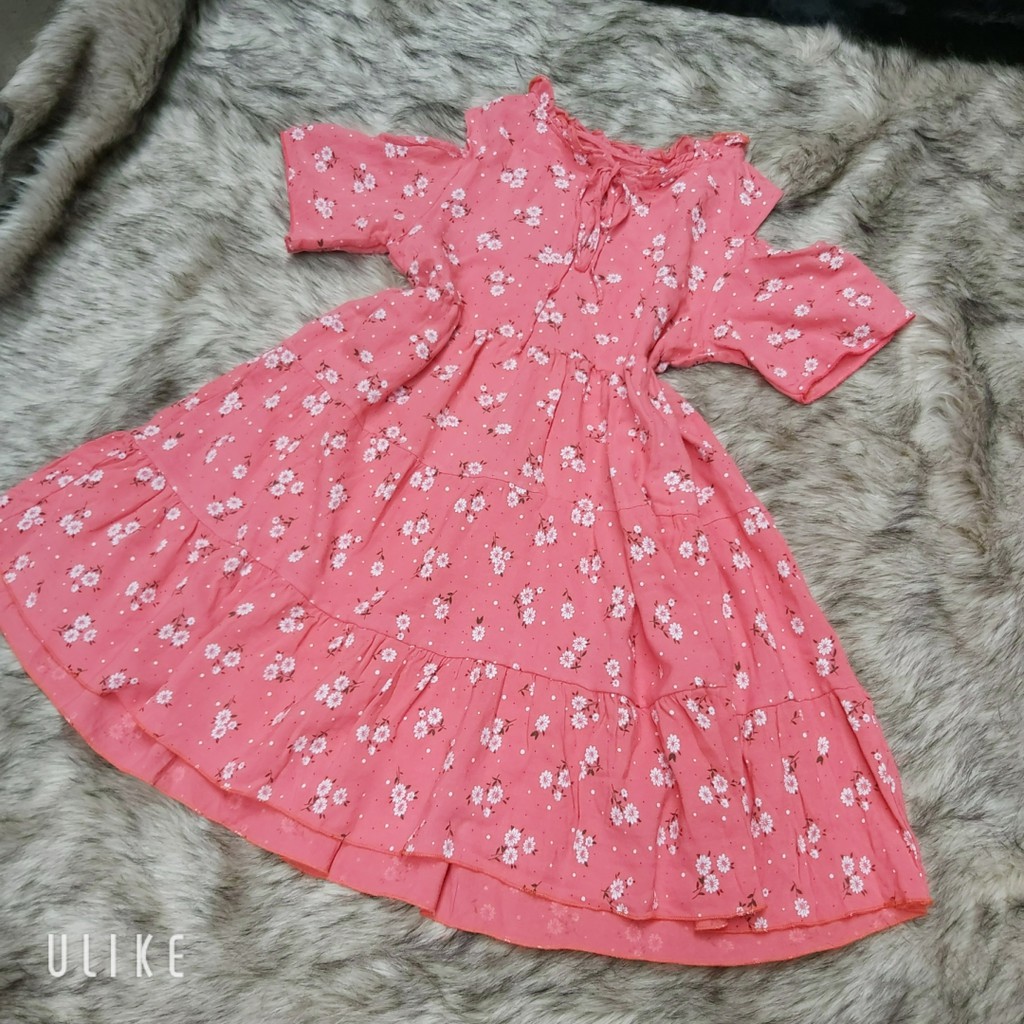 ĐẦM XÒE BABYDOLL TAY HỞ VAI