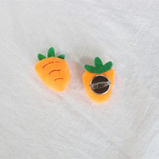 Móc khóa cà rốt bông cute - MK004