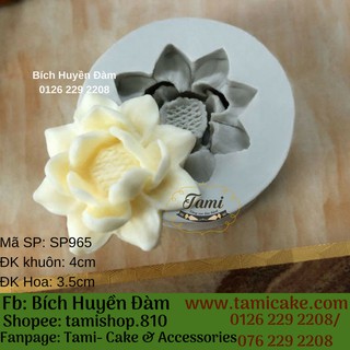Khuôn silicon- hoa sen nhỏ
