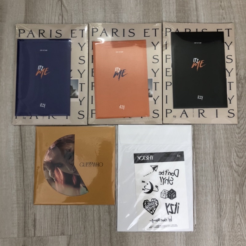SET PREORDER ITZY NGUYÊN SEAL