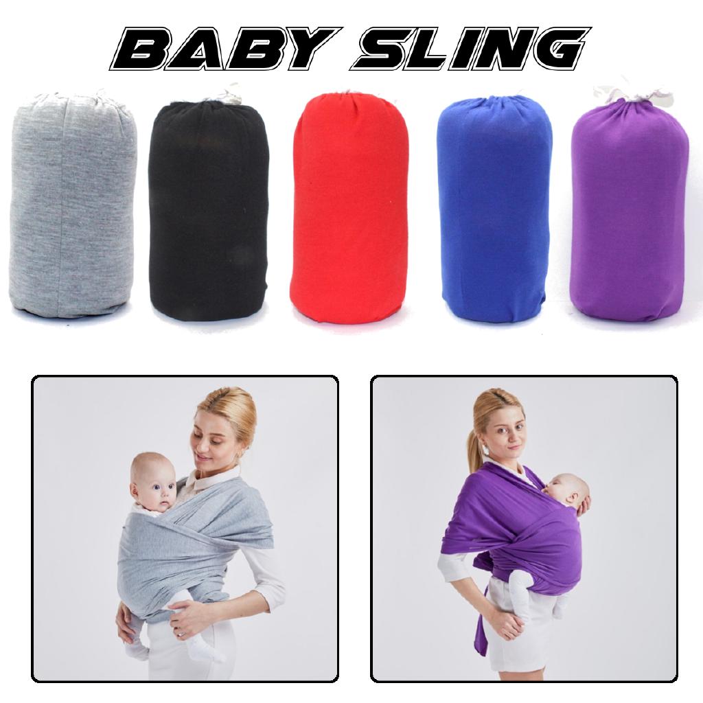 Đai địu em bé bằng vải cotton mềm mại
