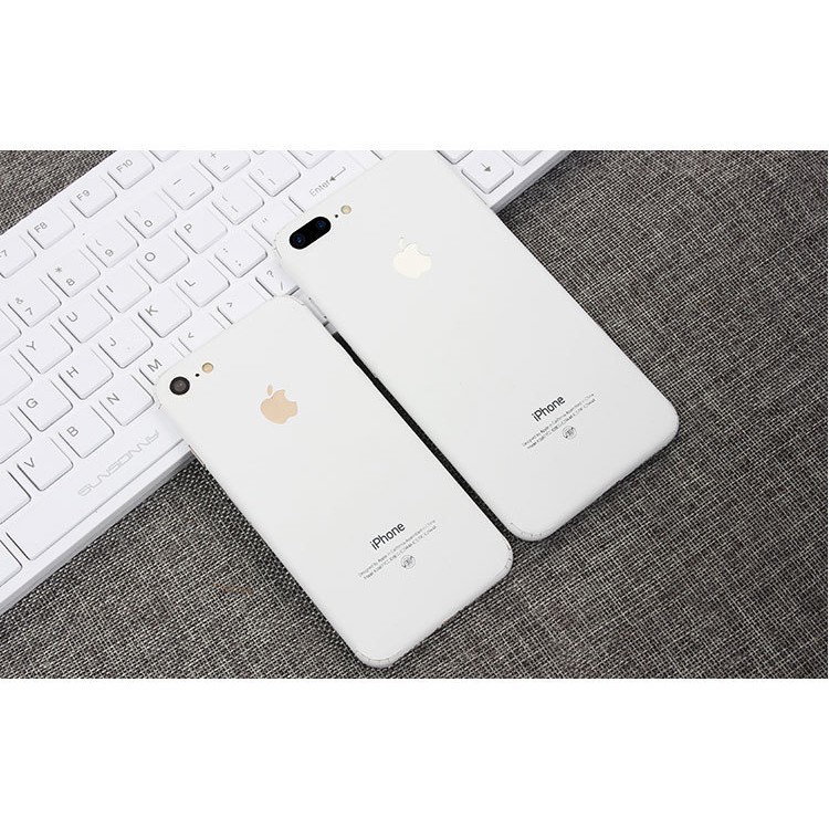 miếng dán skin iphone 6 , 6plus,7,7plus trắng