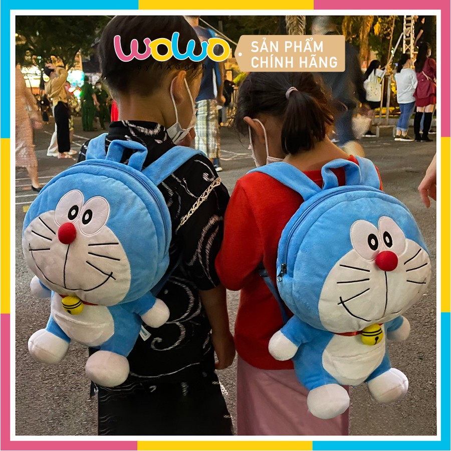 Balo Đi Học Hình Thú Bông Doraemon cho bé - Chính Hãng, Sản Xuất Độc Quyền từ Tagger