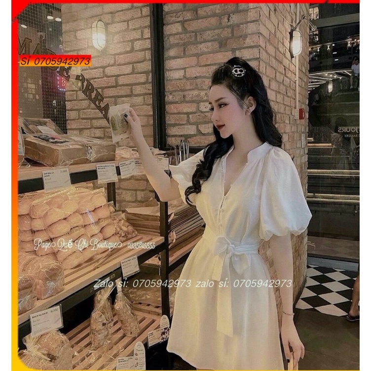 Đầm Bí Xoè Đầm Tay Bồng Đầm Bầu Đầm công sở