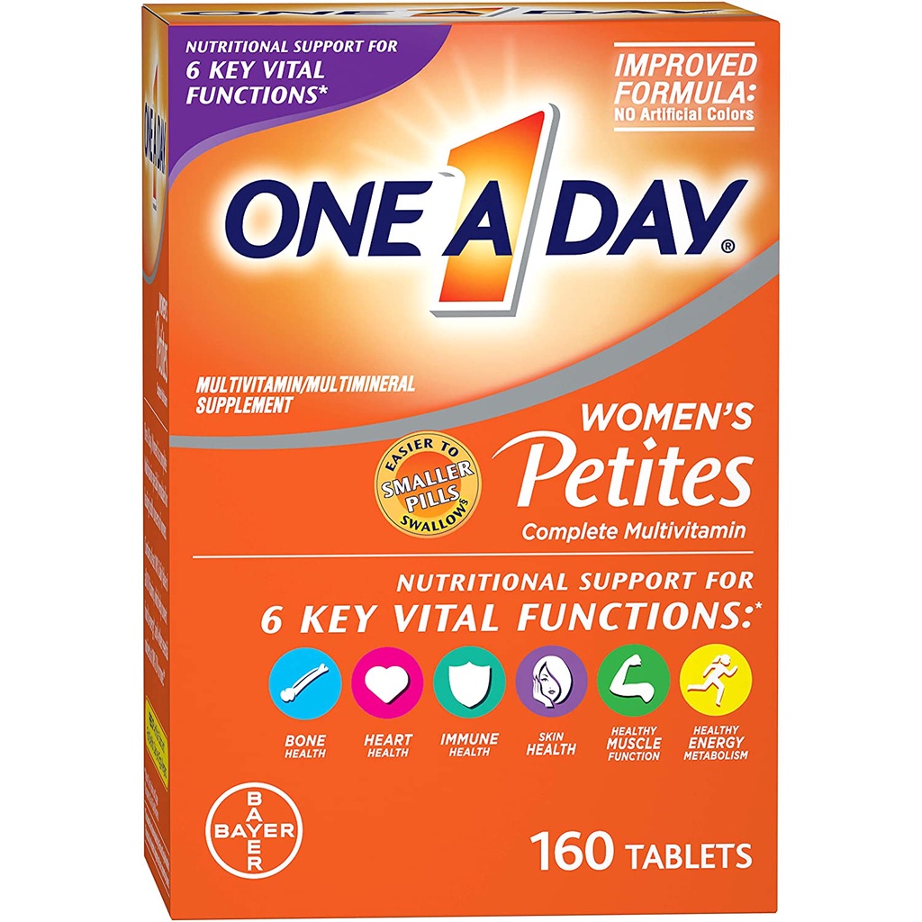 Combo 2 Hộp One A Day Women 320 viên Multivitamin - Date 2023