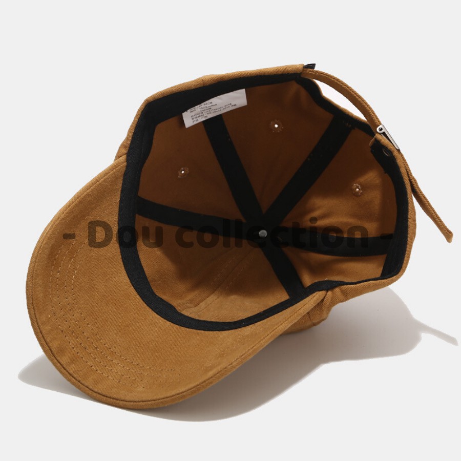 [Nowship2h] Mũ Lưỡi Trai (Nón Kết) Unisex Thiêu Logo Cá Mập HAHA - Chất Liệu Cotton - Mã NV018