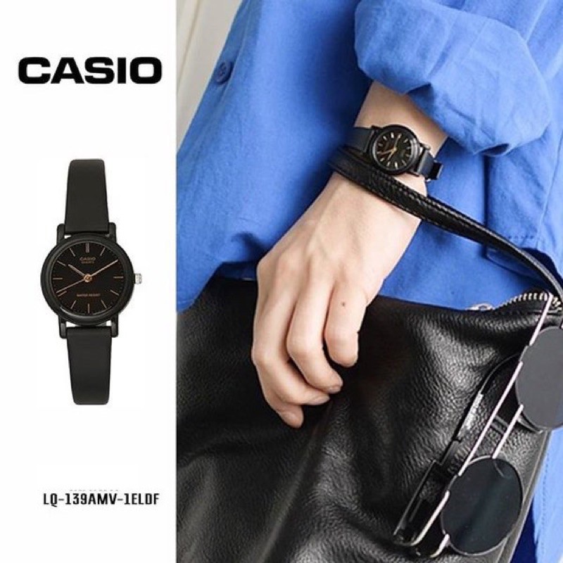 Đồng hồ nữ dây nhựa Casio chính hãng Anh Khuê LQ-139AMV-1ELDF