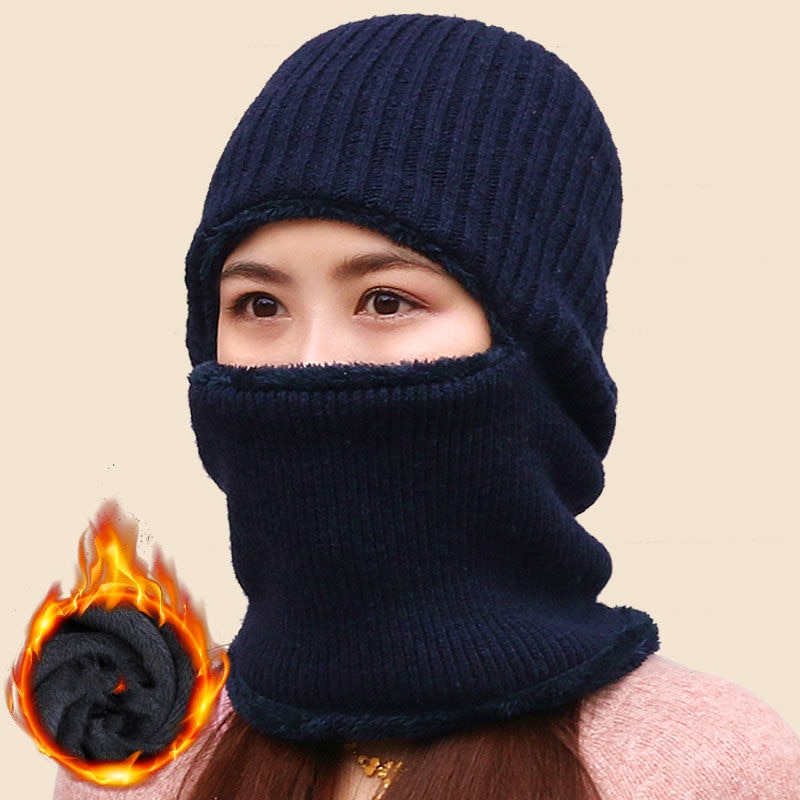 Mũ len hai lớp giữ ấm thoáng khí hàng mới dành cho nam và nữ